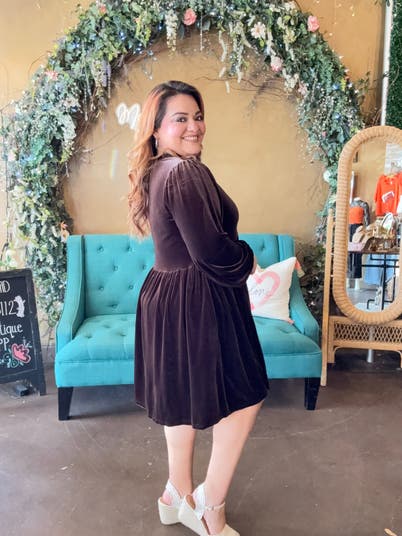 Pretty in Velvet Mini
