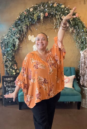 Fall in Love Tunic Blouse