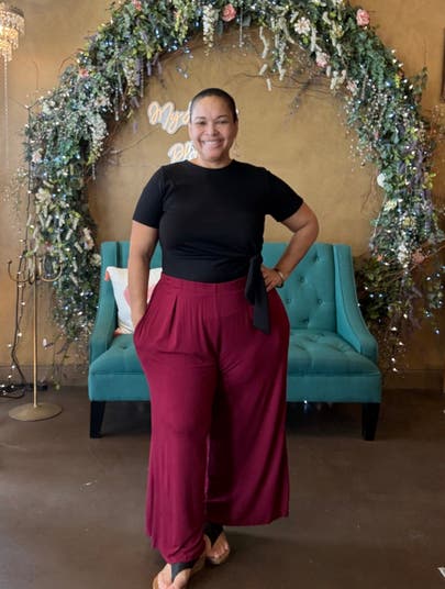 Relaxed & Cozy Pants - Burgundy